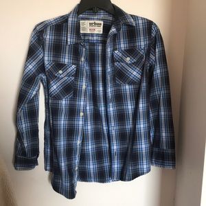 Boys Plaid Shirt
